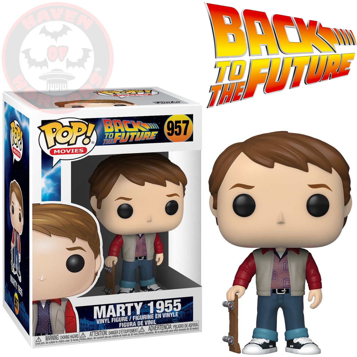 Back to the Future Marty 1955 Pop! Vinyl Figure #957