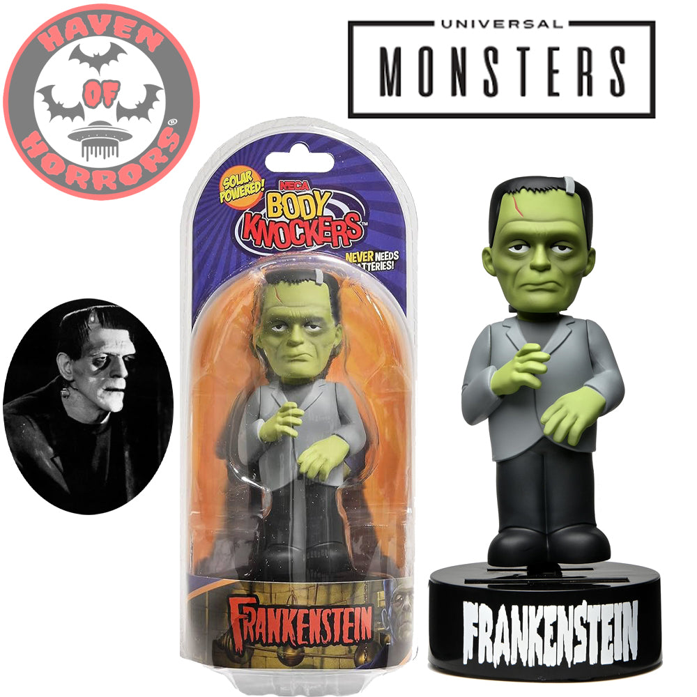 Universal Monsters Frankenstein Solar-Powered Body Knocker