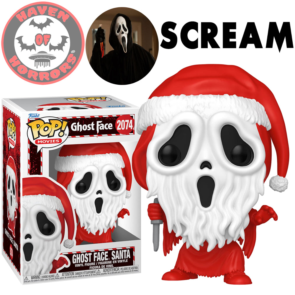 Ghost Face Santa Horror Holiday Funko Pop! Vinyl Figure #2074