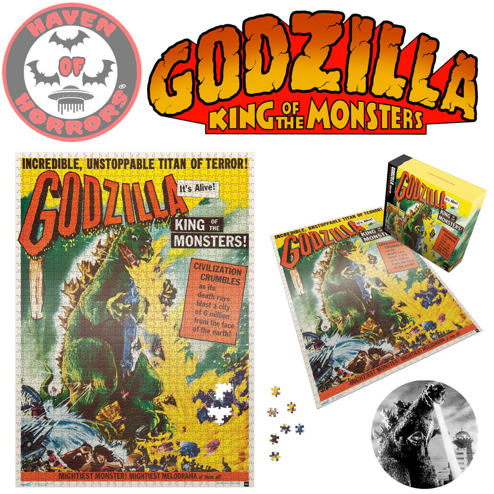 Godzilla King Of Monsters Toho Puzzle (U.S. Release One Sheet Poster)