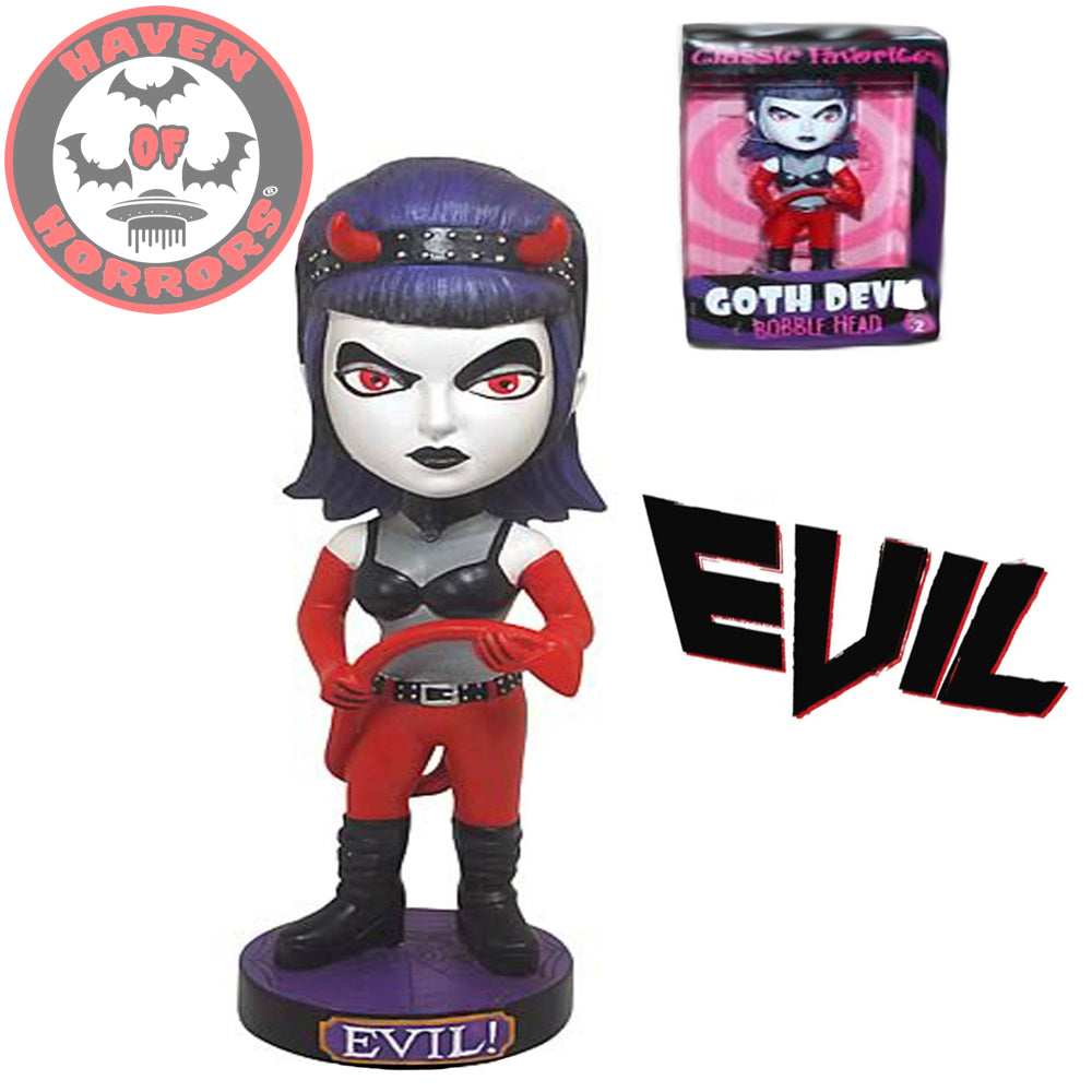 Goth Devil Bobble Head