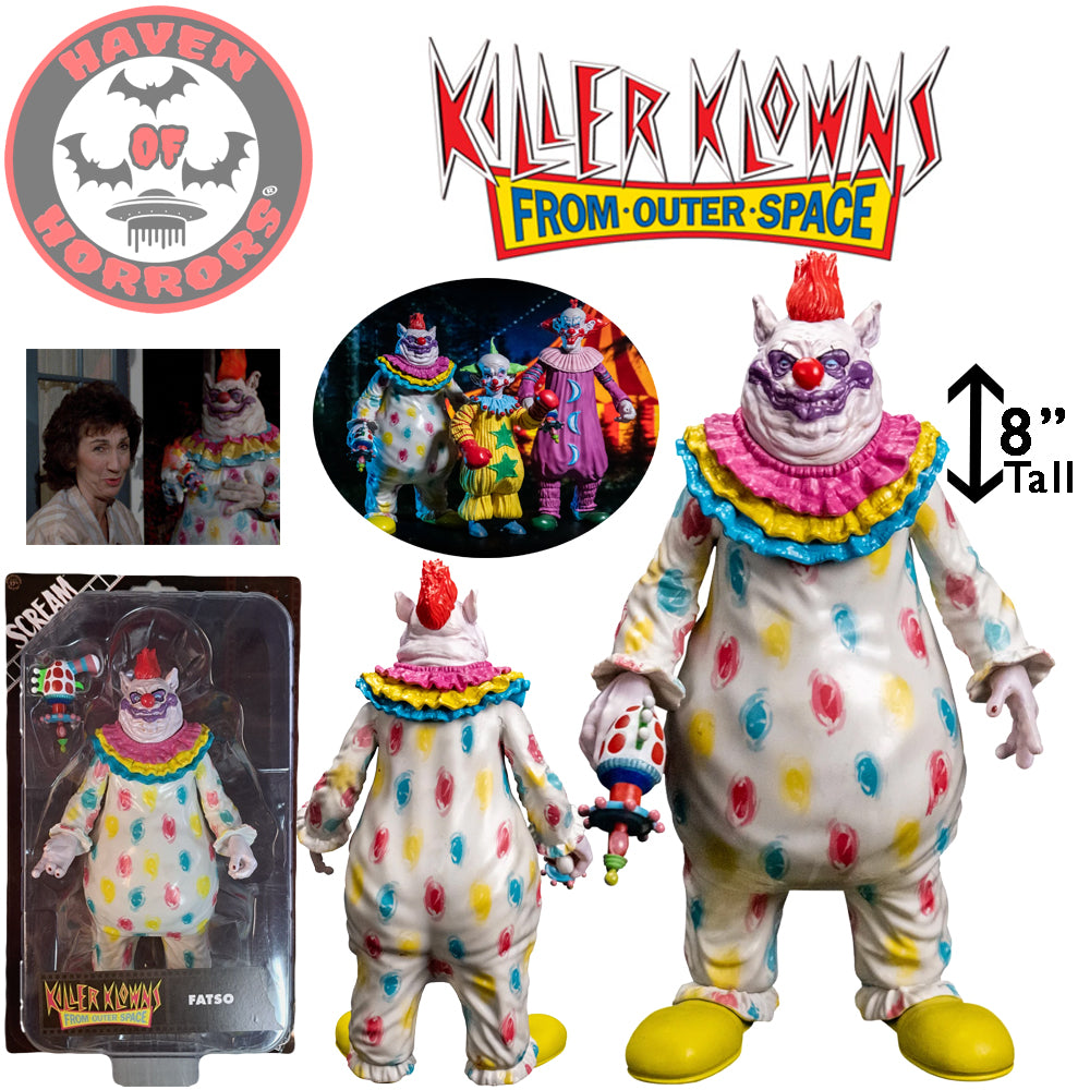 Killer Klowns from Outer Space - Fatso 8-Inch Figure – Haven of