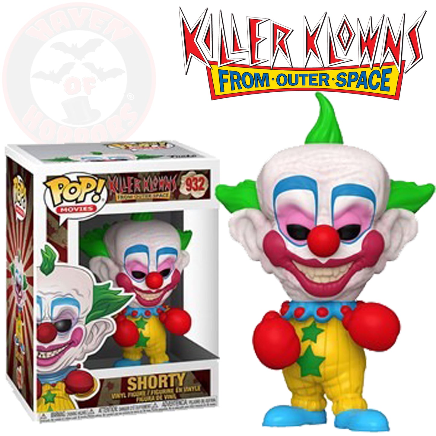 Killer Klowns from Outer Space Shorty Pop! Vinyl Figure #932