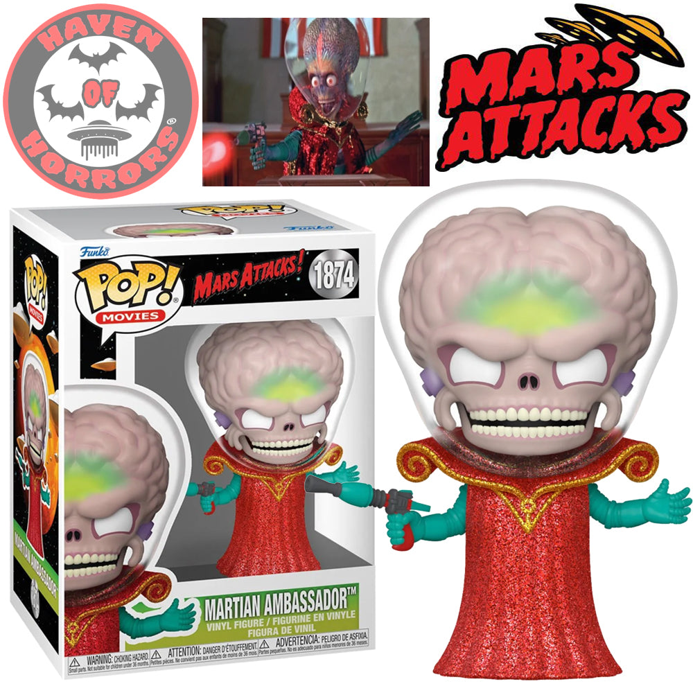Mars Attacks Martian Ambassador Funko Pop! Vinyl Figure #1874