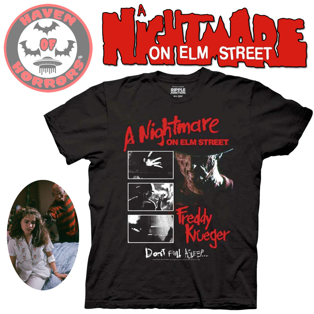 A Nightmare on Elm Street Freddy Poster T-Shirt