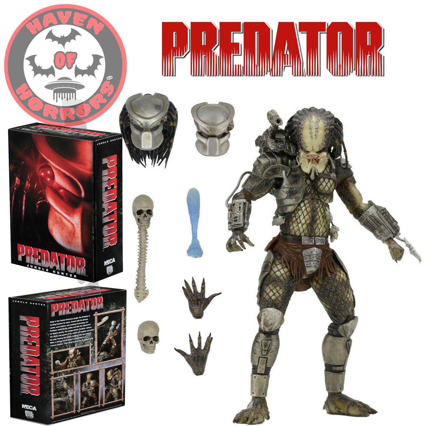 Predator 7- Inch Scale Ultimate Jungle Hunter Action Figure