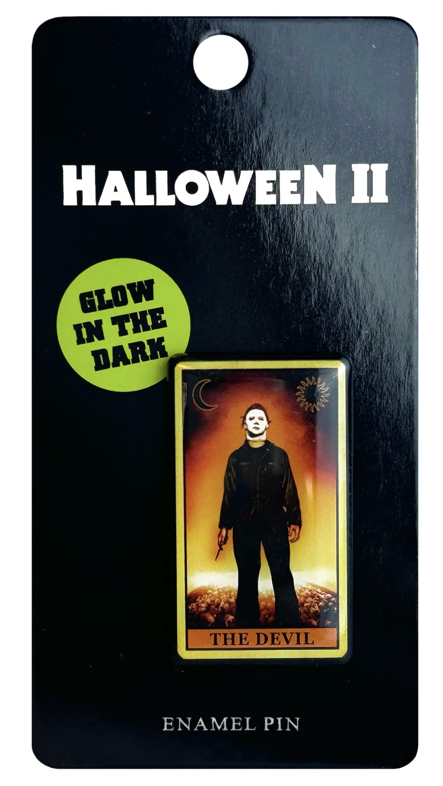 Michael Myers Devil Tarot Card Enamel Pin