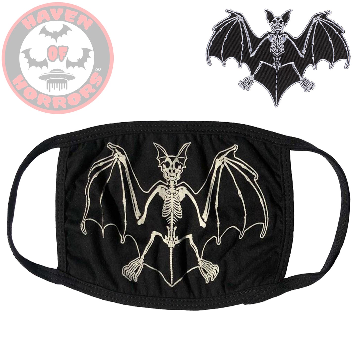 Skelli Bat Face Mask