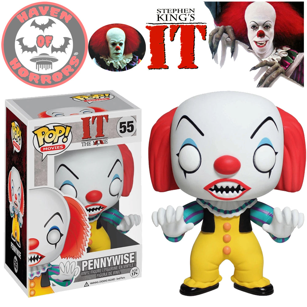 Stephen King's It Pennywise Clown Pop! Vinyl Figure #55