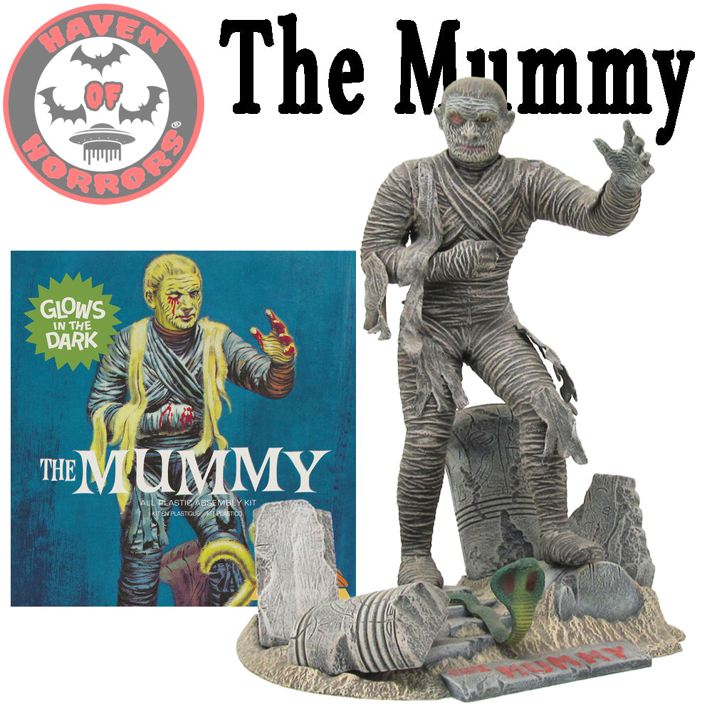 The Mummy (Lon Chaney Jr.) 1:18 Scale Glow in the Dark Model Kit