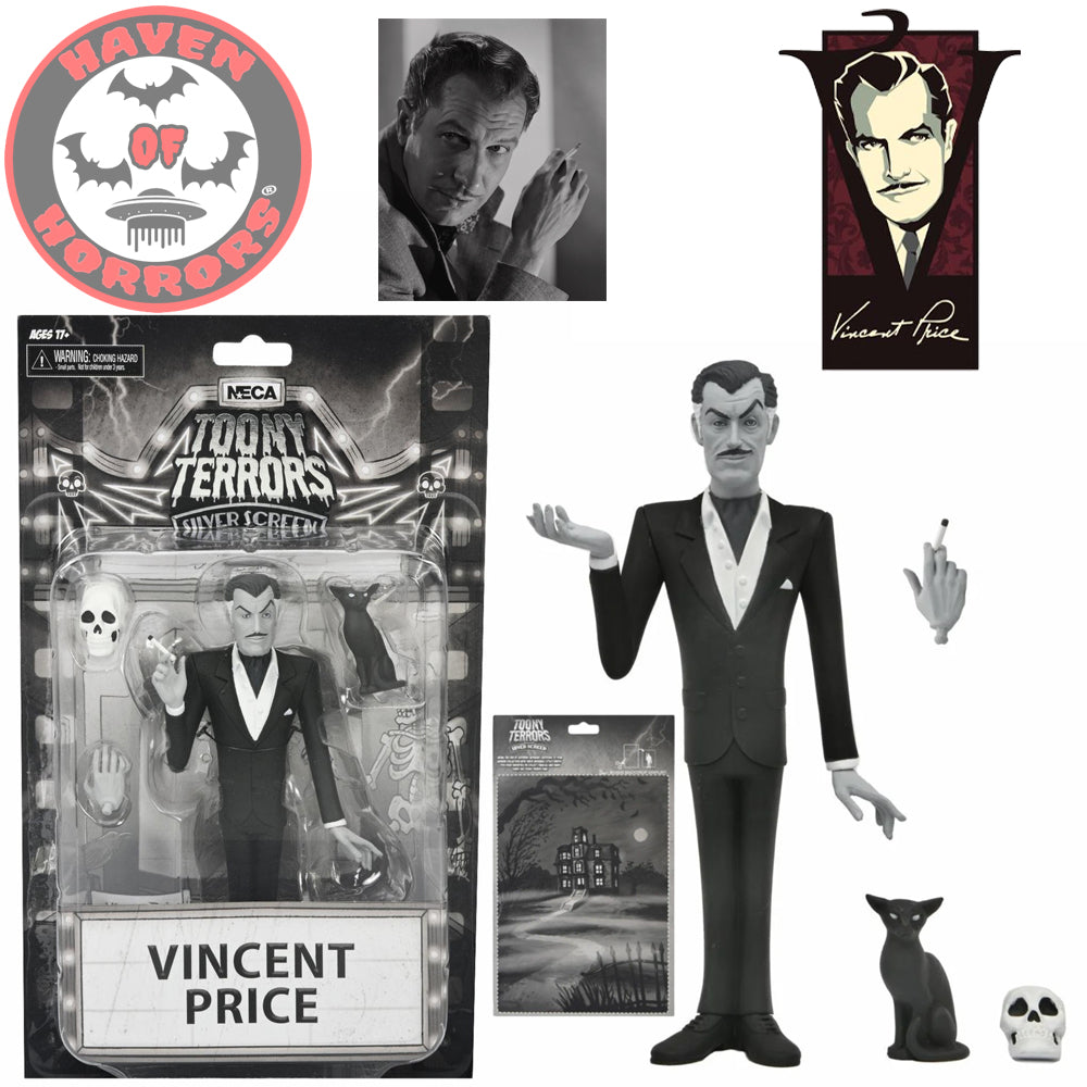 Vincent Price Toony Terrors 6-Inch Scale Actioin Figure – Haven of Horrors