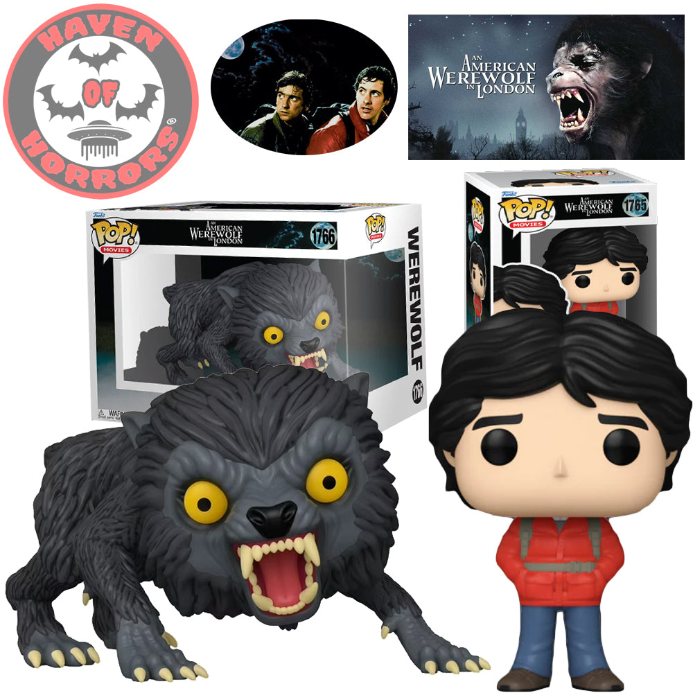 An American Werewolf In London Funko Pop! Vinyl Combo - David and the Werewolf