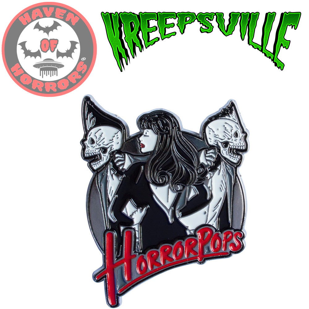 Horrorpops Casablanca Enamel Pin