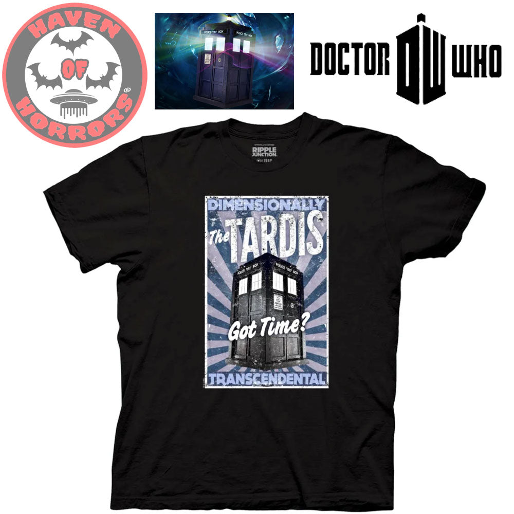 Doctor Who Tardis Propaganda Poster T-Shirt