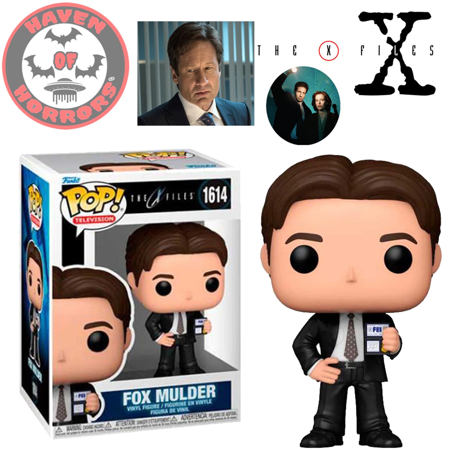 The X-Files Fox Mulder Funko Pop! Vinyl Figure #1614