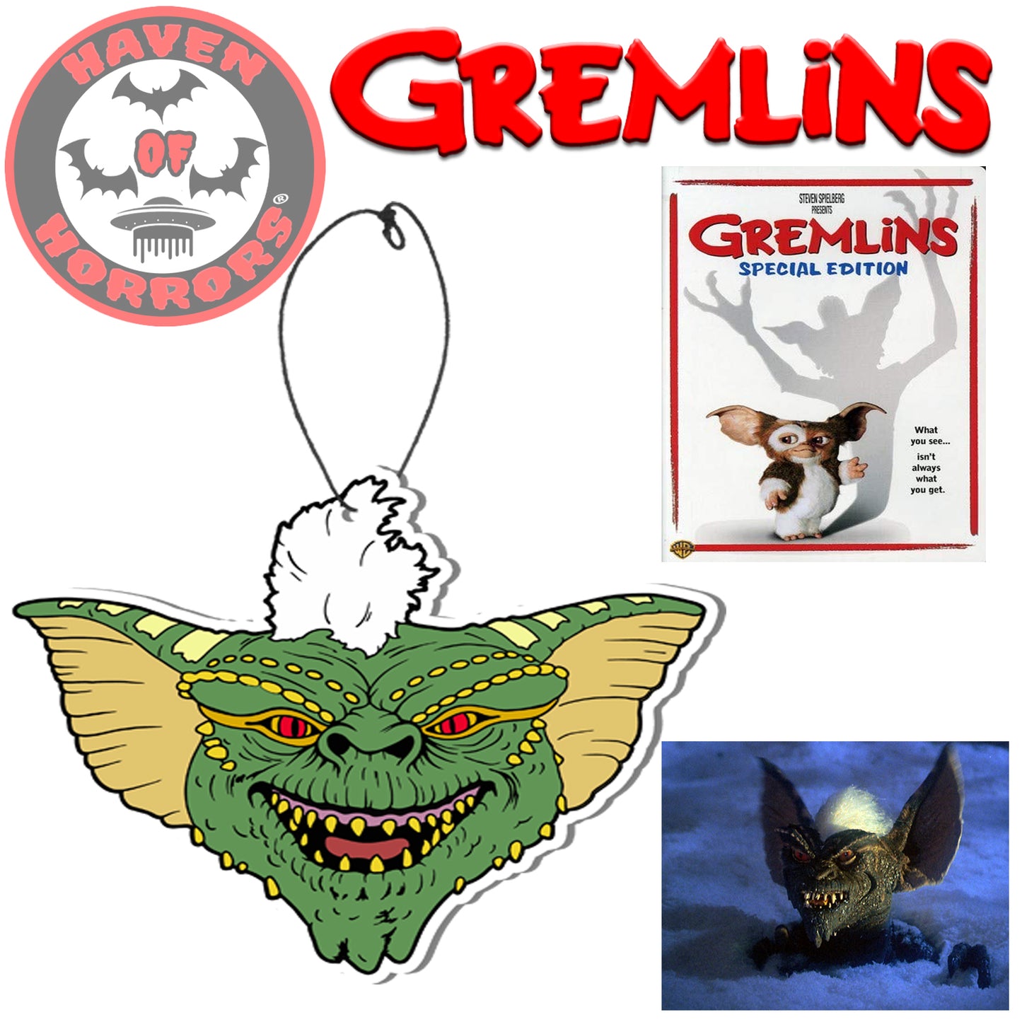 Gremlins - Evil Stripe Fear Freshener