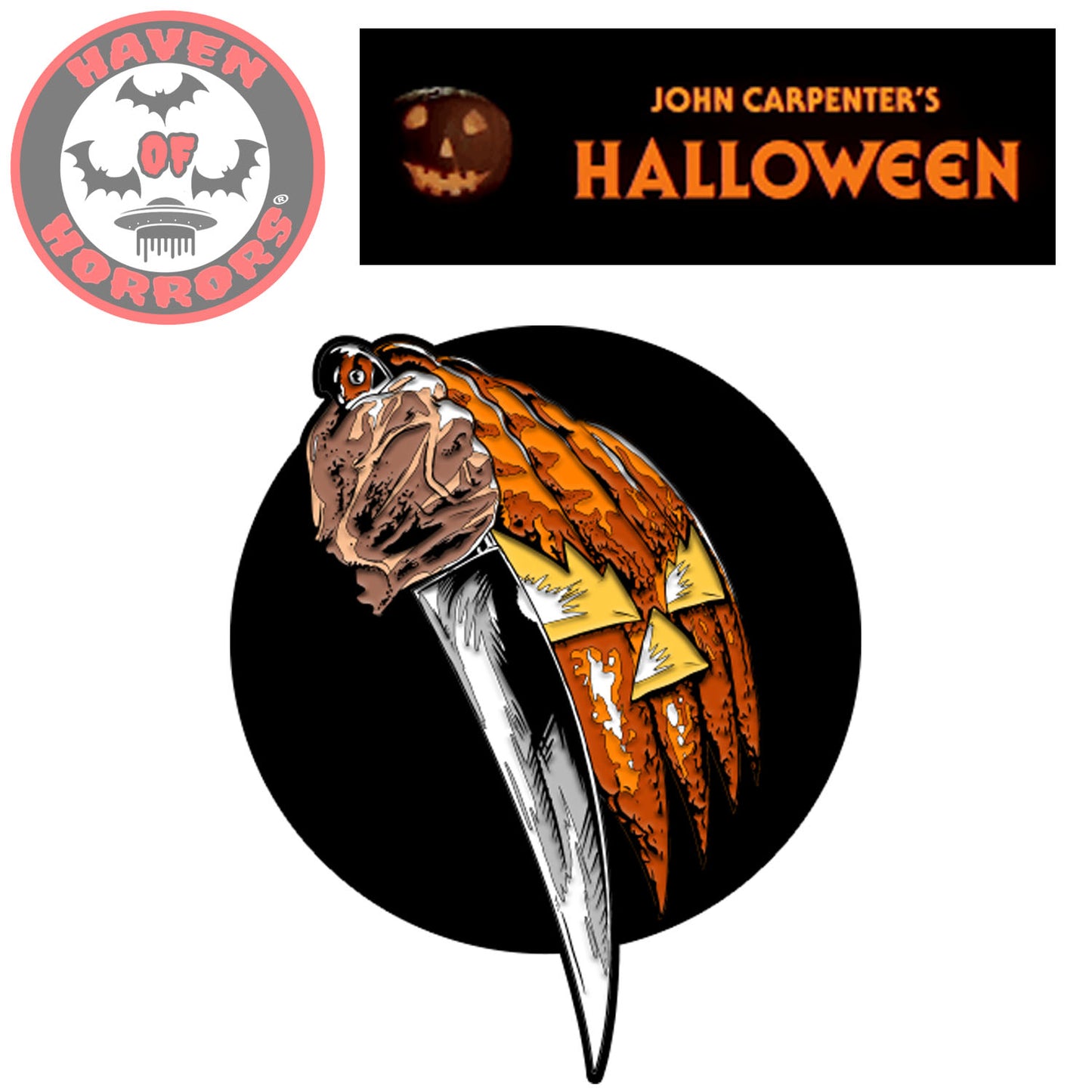 Halloween 1978 Poster Enamel Pin