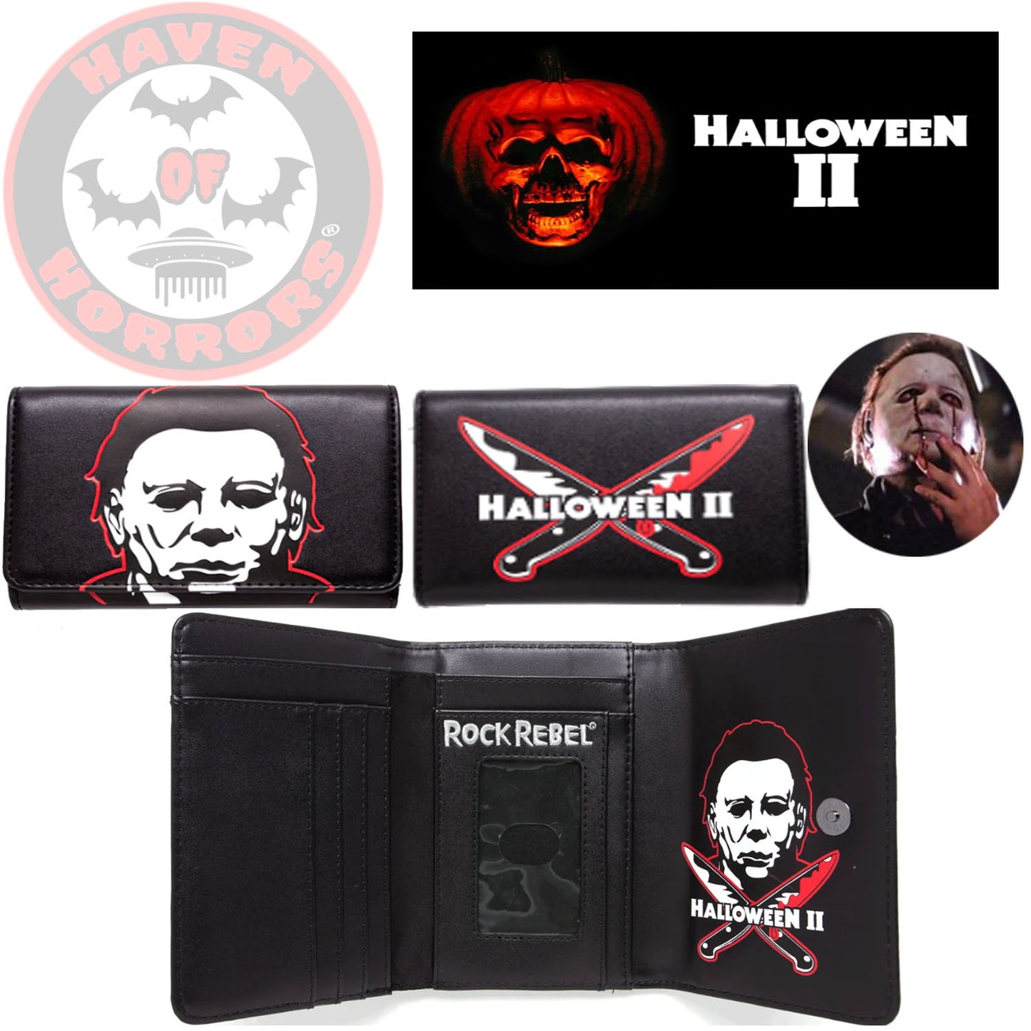 Michael Myers Tri-Fold Wallet