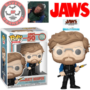 Jaws 50th Anniversary Matt Hooper Funko Pop! Vinyl Figure #1756