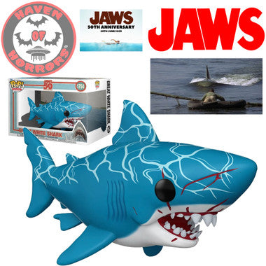 Jaws 50th Anniversary Great White Shark Super 6-Inch Funko Pop! Vinyl Figure #1754