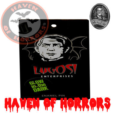 Universal Monsters Dracula Glow in the Dark Enamel Pin