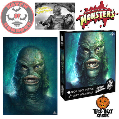 Universal Monsters Creaure from the Black Lagoon Puzzle