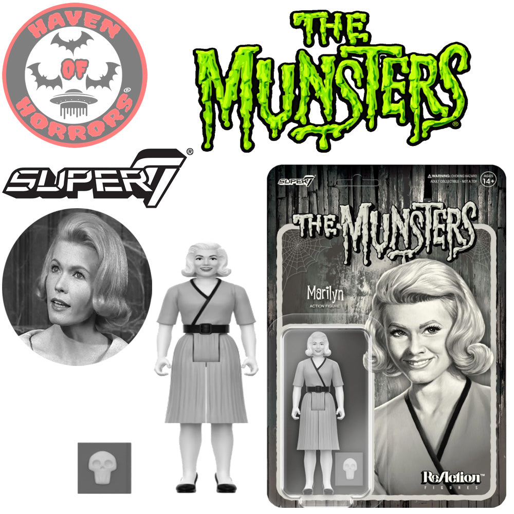 The Munsters ReAction Figures (Wave 3) - Marilyn Munster (Grayscale)