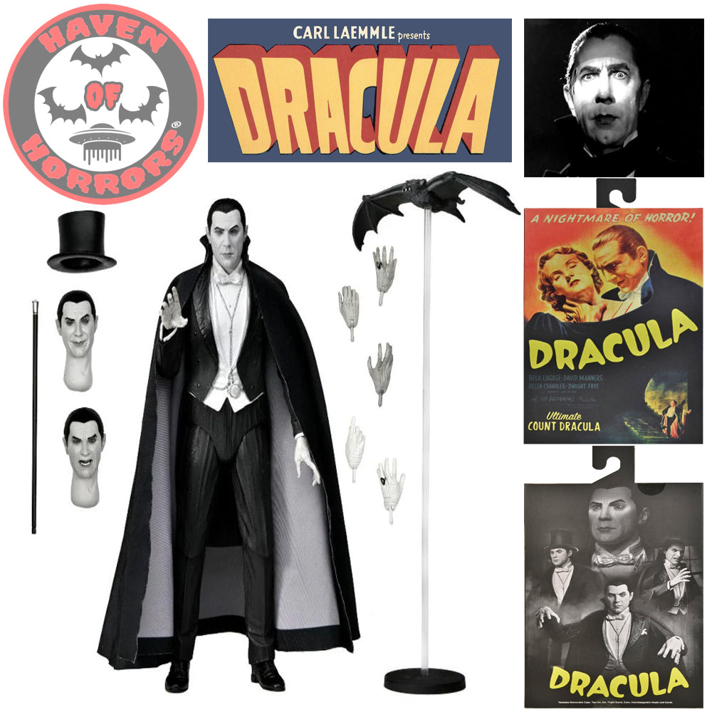 Universal Monsters Ultimate Dracula (Carfax Abbey) 7-Inch Scale Action Figure