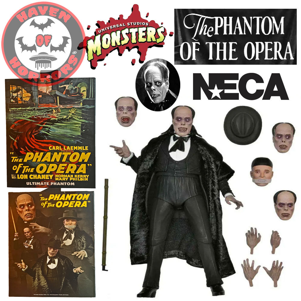 Universal Monsters The Phantom of the Opera (1925) Ultimate Phantom (Color)  7-Inch Scale Action Figure