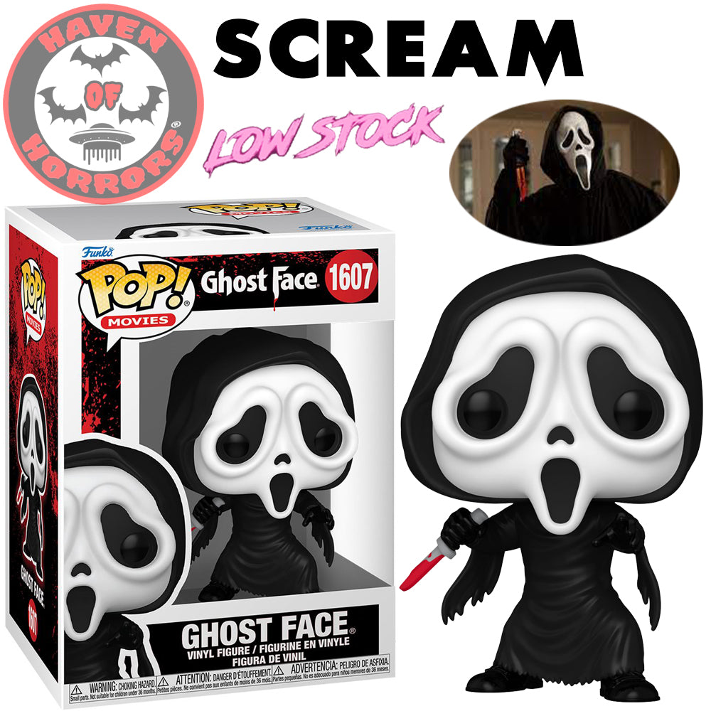 Scream Ghostface with Knife Funko Pop! Vinyl Figure #1607