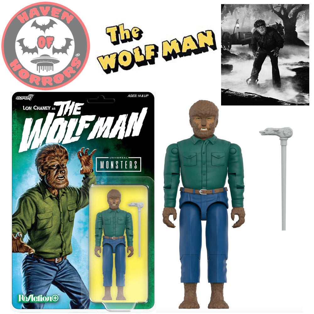 Universal Monsters The Wolf Man ReAction Figure (Wave 1)