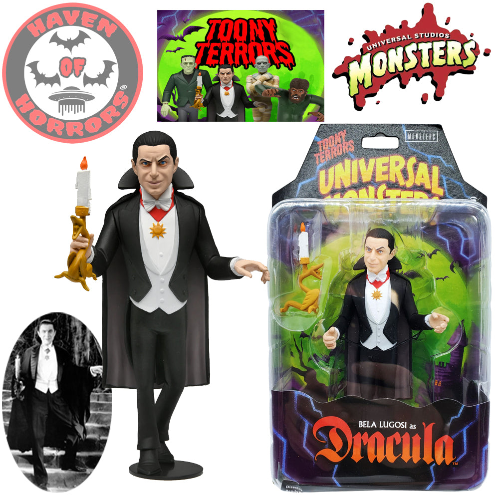 Universal Monsters - Bela Lugosi as Dracula Silver Screen Toony Terrors 6" Scale Action Figure