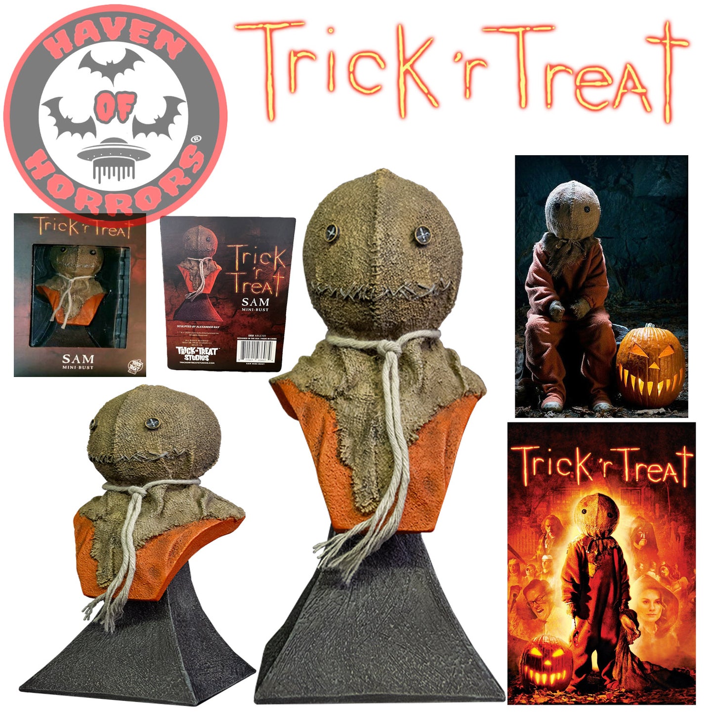 Trick 'r Treat Sam Mini Bust