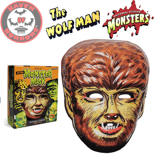 Universal Monsters Mask - The Wolf Man (Brown)