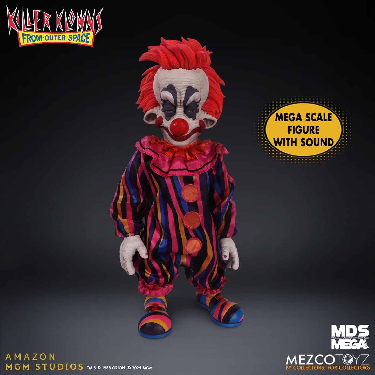Killer Klowns from Outer Space - MDS Mega Scale - 15" Rudy with Sound