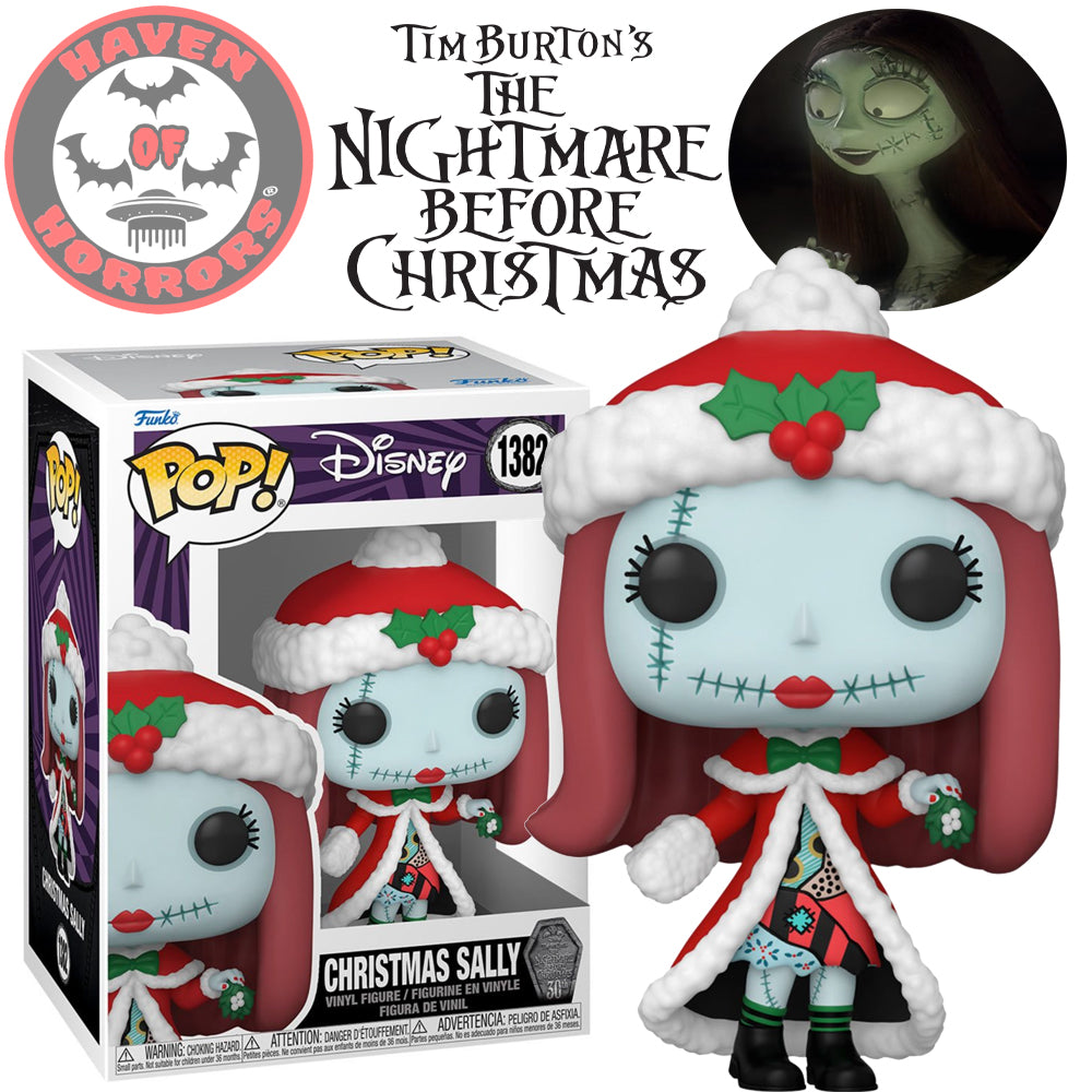 The Nightmare Before Christmas 30th Anniversary Christmas Sally Funko Pop! Vinyl Figure #1382