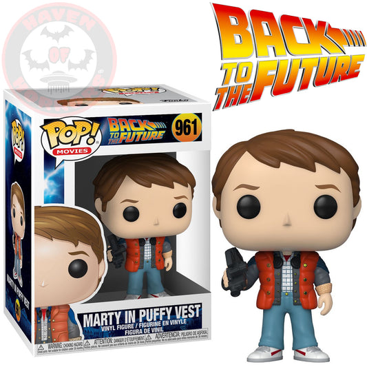 Back to the Future Marty in Puffy Vest Pop! Vinyl Figure #961