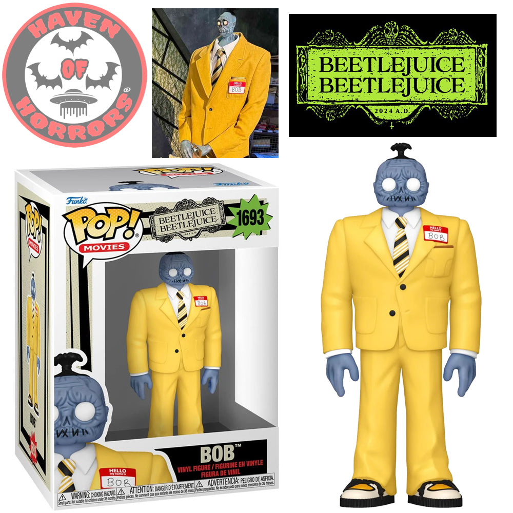 Beetlejuice 2 Bob Yellow Suit Funko Pop! Vinyl Figure #1693