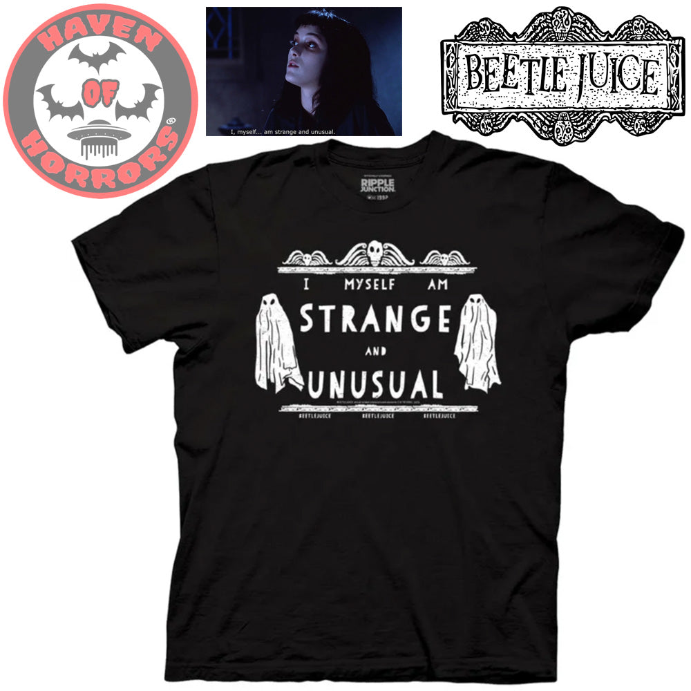 Beetlejuice I Myself Am Strange And Unsual T-Shirt