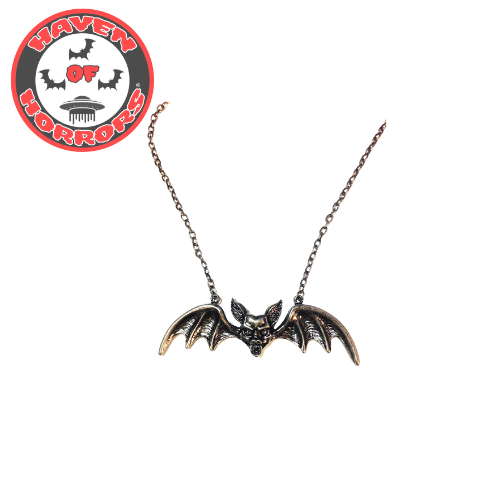 Chrome Bat Pendant