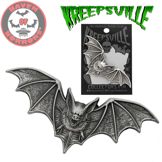 Creature Of The Night Bat Pin Brooch