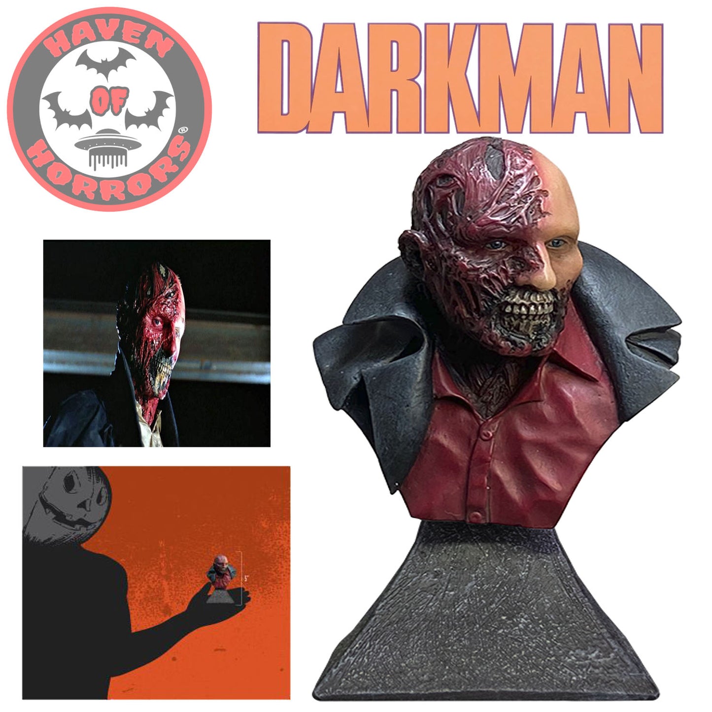Darkman Westlake Mini Bust