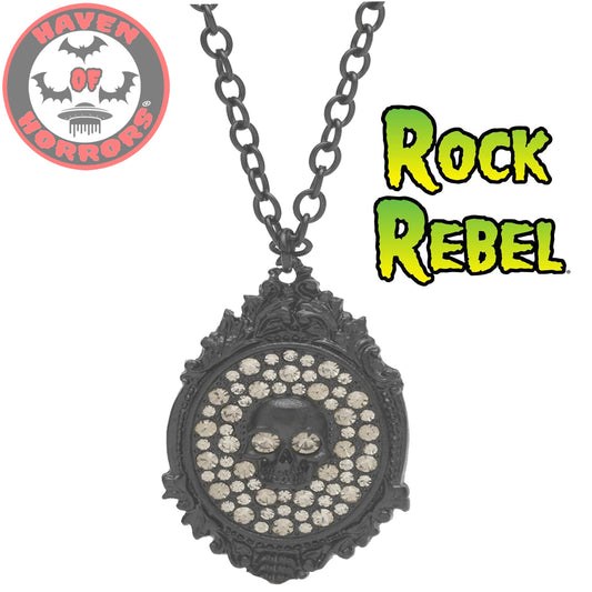 Framed Skull Pendant