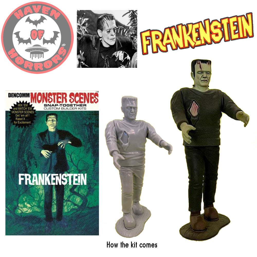 DENCOMM Monster Scenes S1 - 1:13 Model Kit - Frankenstein: 55th Anniversary Limited Edition
