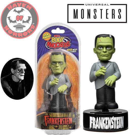 Universal Monsters Frankenstein Solar-Powered Body Knocker