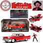 A Nightmare on Elm Street Hollywood Rides 1958 Cadillac with Freddy Figure