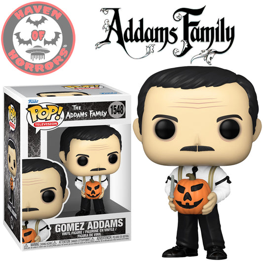 The Addams Family Gomez Addams with Pumpkin Funko Pop! Vinyl Figure #1548