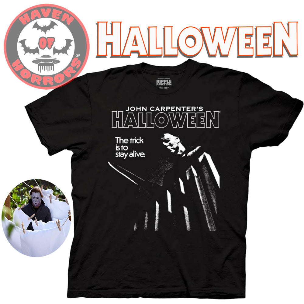 Halloween The Trick Is To Stay Alive T-Shirt