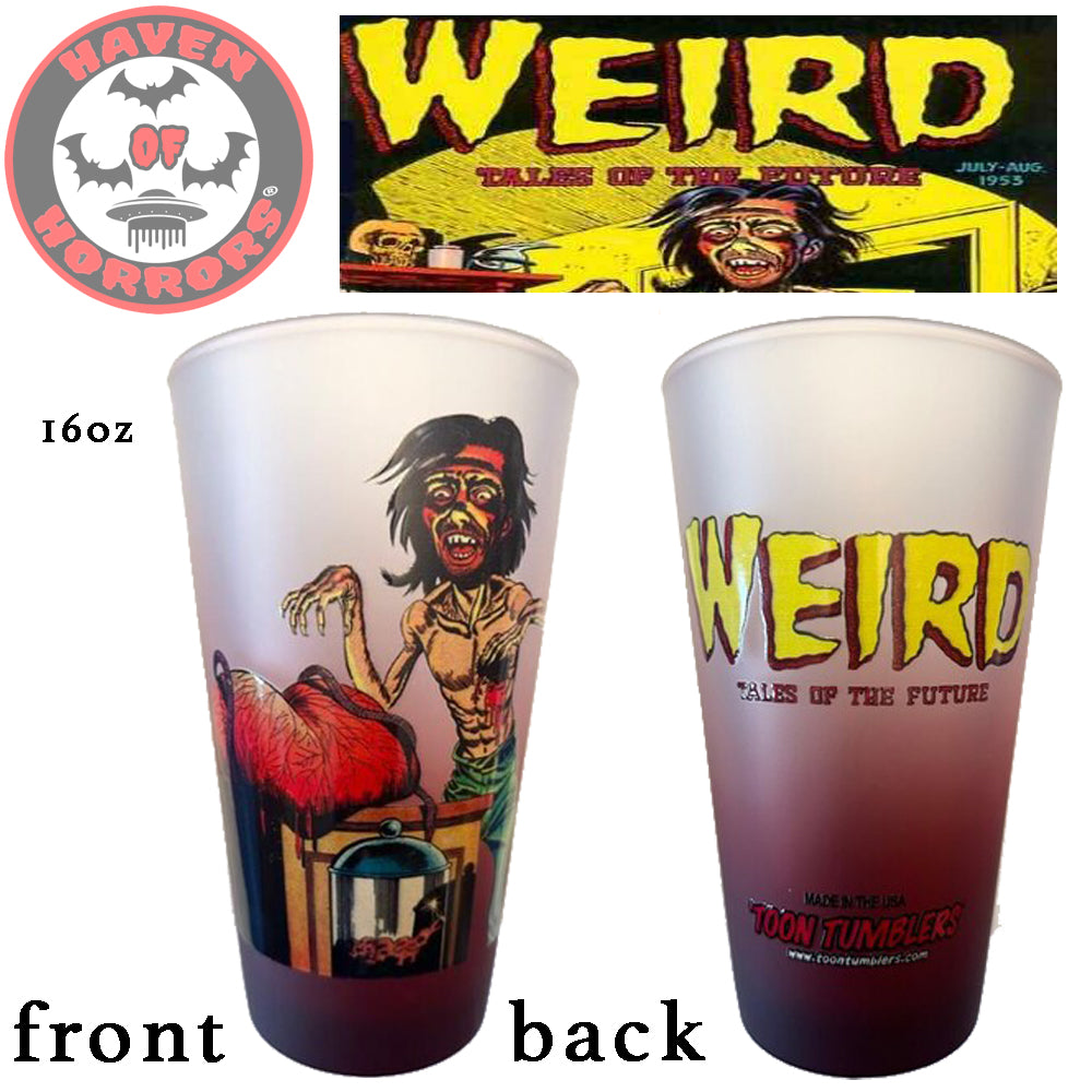 Toon Tumblers  Weird Tales of the Future Pint Glass