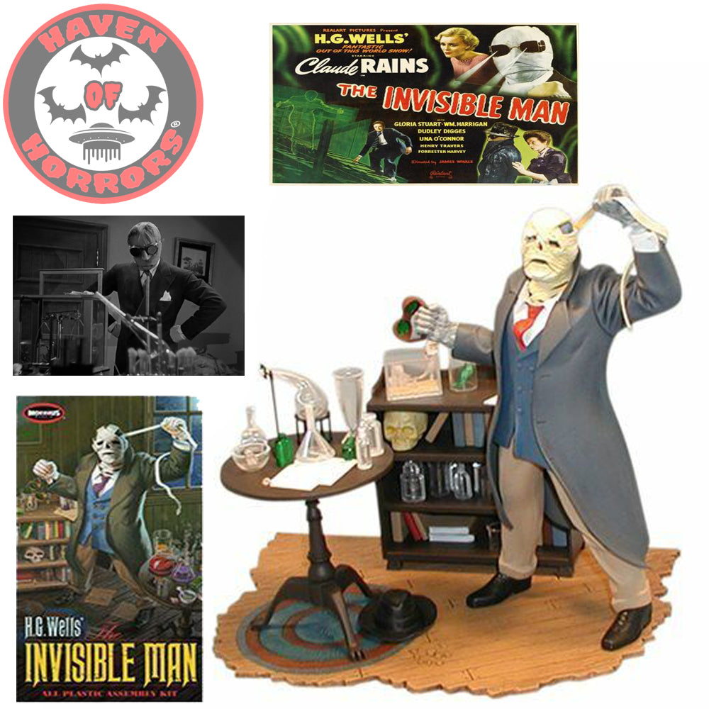 Invisible Man 1:8 Scale Model Kit